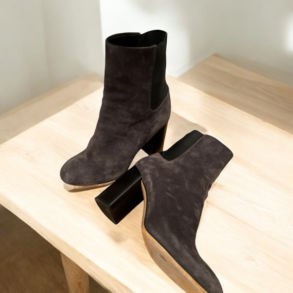 RAG and BONE AGNES BOOT IN ASPHALT SUEDE - Picture 2 of 6